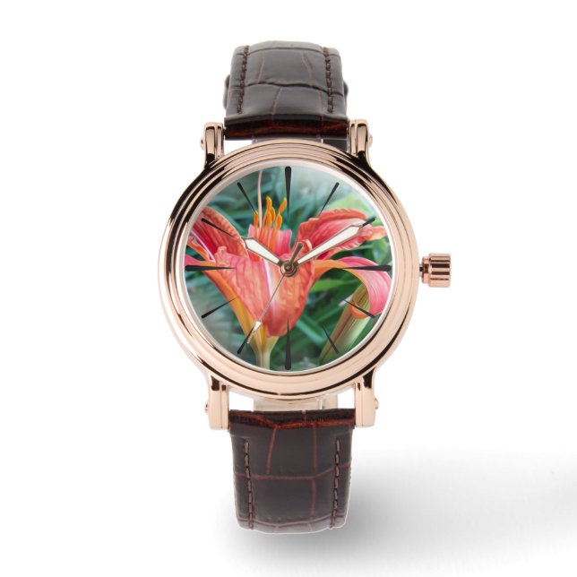 orange lily watch (Front)