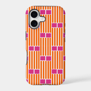 Orange Lines and Pink Boxes