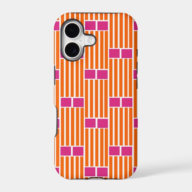 Orange Lines and Pink Boxes  (Back)