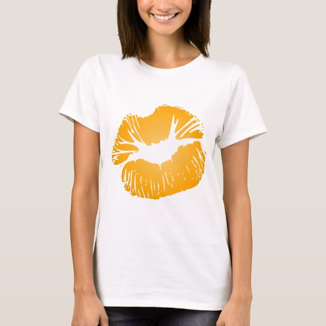 Orange Lips T-Shirt (Front)