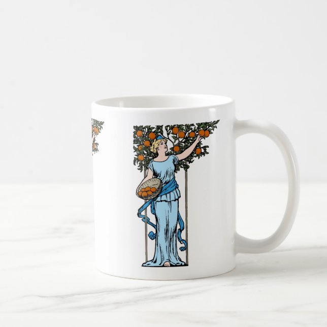 Orange Maiden Coffee Mug (Right)