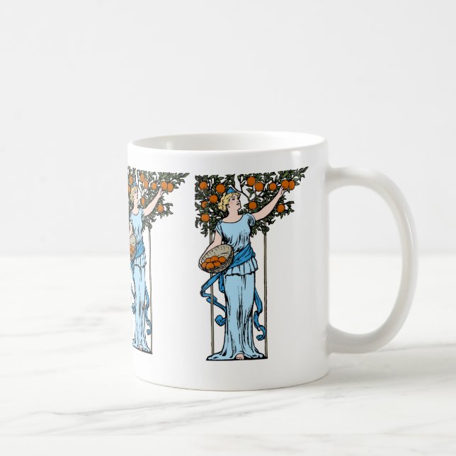 Orange Maiden Coffee Mug (Right)