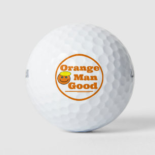 Orange Man GOOD Golf Balls