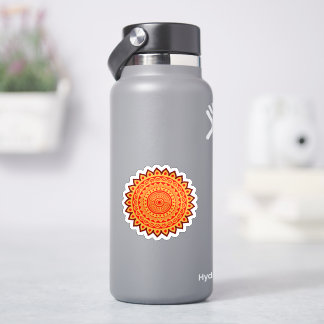 Orange Mandala 