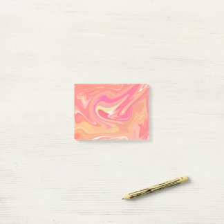 Orange Marble Post-its Post-it Notes