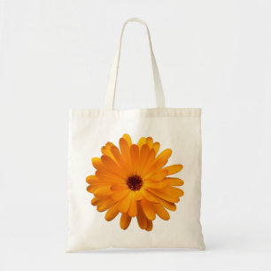 Orange Marigold Tote Bag