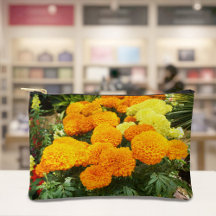 Orange Marigolds Pouch