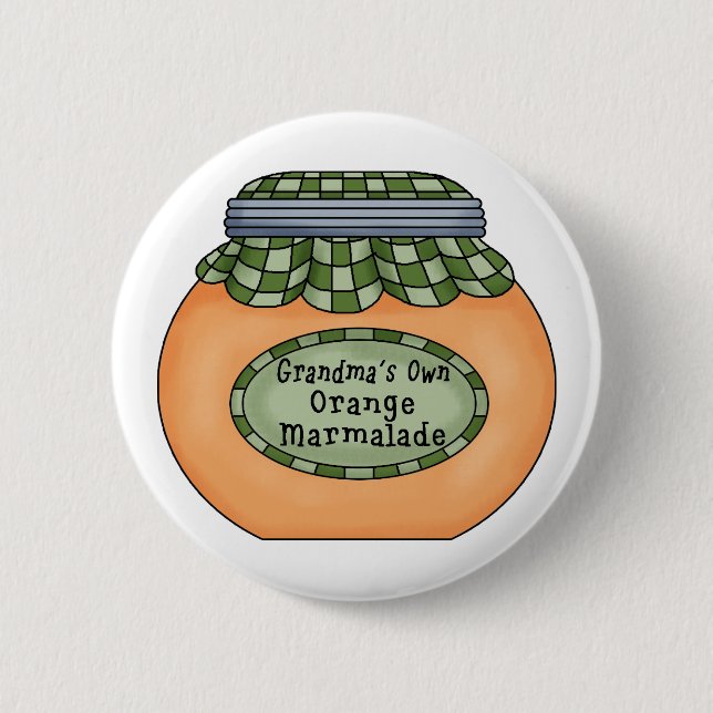 Orange Marmalade 6 Cm Round Badge (Front)
