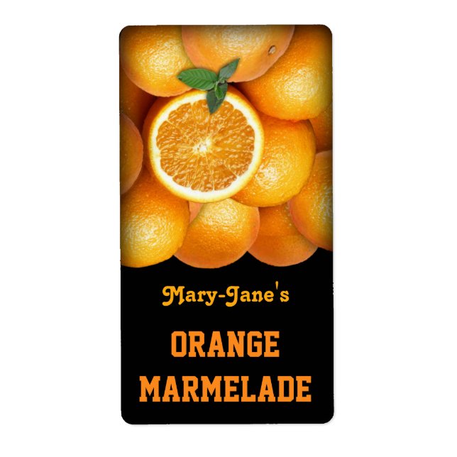 Orange Marmelade (customisable) (Front)