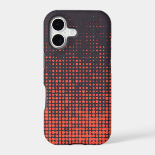 Orange, modern, urban halftone dots pattern design