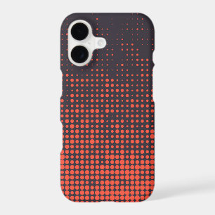 Orange, modern, urban halftone dots pattern design
