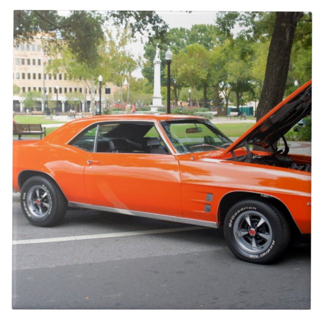 Orange Muscle Tile (Front)