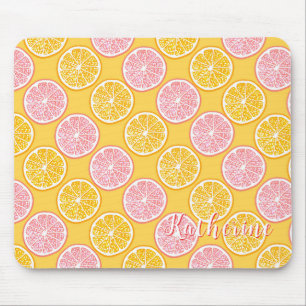 Orange Mustard Mouse Pad