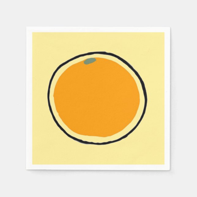 Orange Napkin (Front)