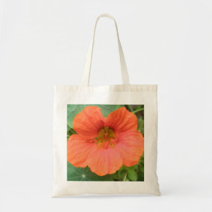 Orange Nasturtium Tote Bag