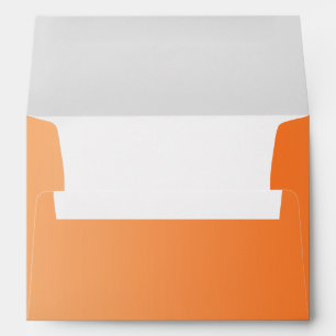 Orange Ombre A7 Envelope