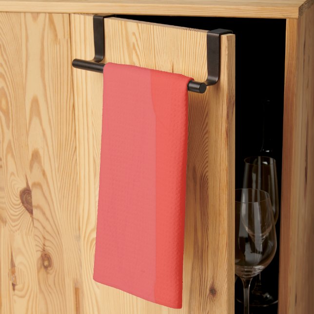 Orange Ombre  Tea Towel (Thirds Fold)