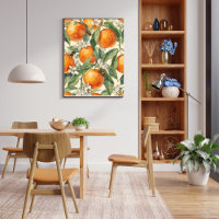 Orange Orchard – Hand-Drawn Citrus Fruit
