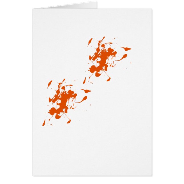Orange paint splash (Front)