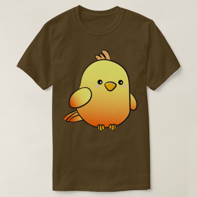 orange parrot T-Shirt (Design Front)