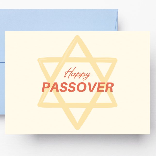 Orange Passover  Postcard (Creator Uploaded)