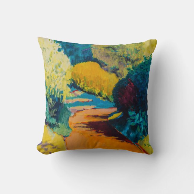 Orange Path Cushion (Front)