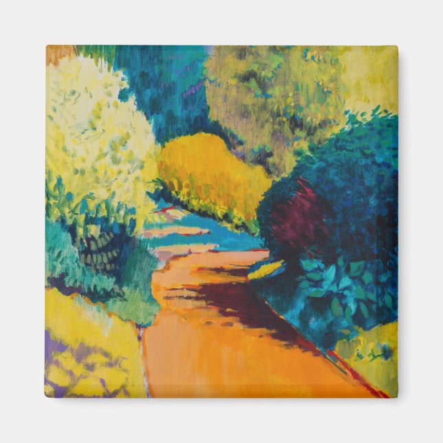 Orange Path Magnet (Front)