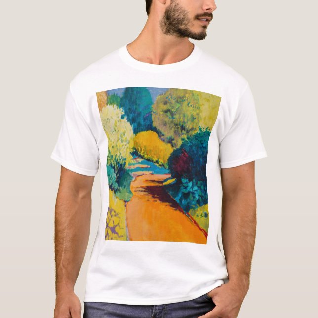 Orange Path T-Shirt (Front)