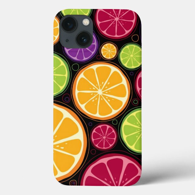Orange pattern and background Case-Mate iPhone case (Back)