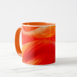 Orange Pattern Mug