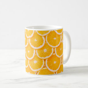 orange pattern mugs