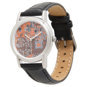 Orange PCB Circuit Board Design for IT Pros Watch