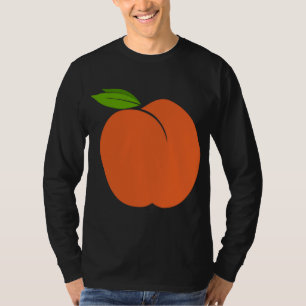 Orange Peach Funny Fruit Halloween Costume T-Shirt