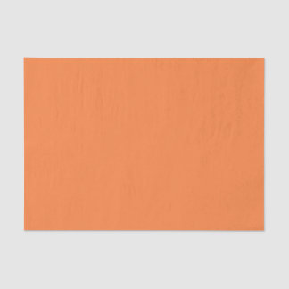 Orange Peel Pantone Solid Colour Tissue Paper