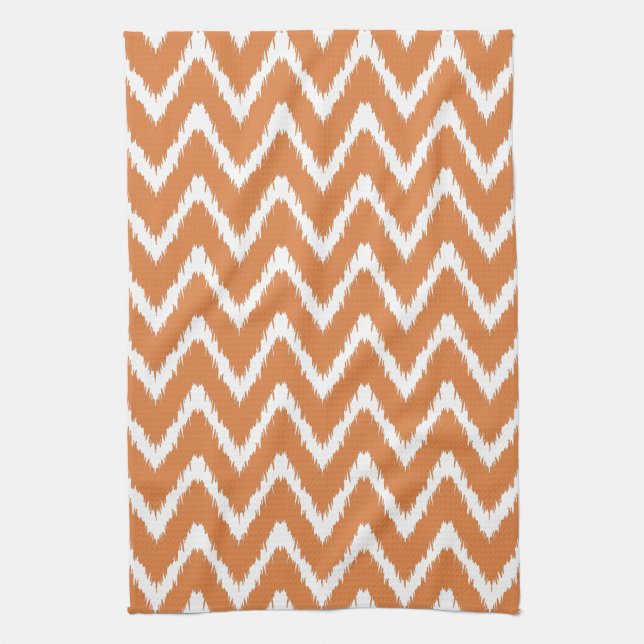 Orange Peel Southern Cottage Chevrons Tea Towel (Vertical)