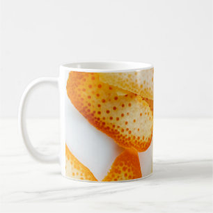 Orange peels coffee mug