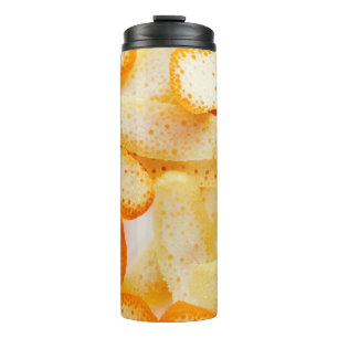 Orange peels thermal tumbler