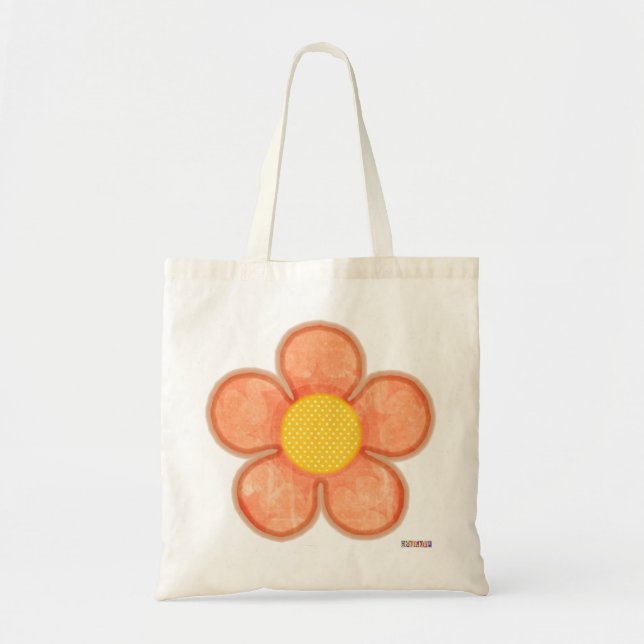 Orange Petals Flower Bag (Front)