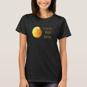 Orange Piece Of Fruit With Mohawk And Words Punk's T-Shirt