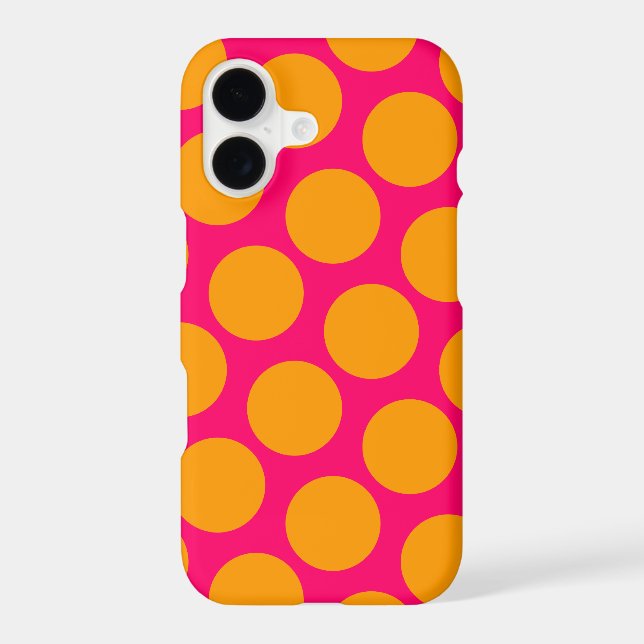 Orange Polka Dot (Back)