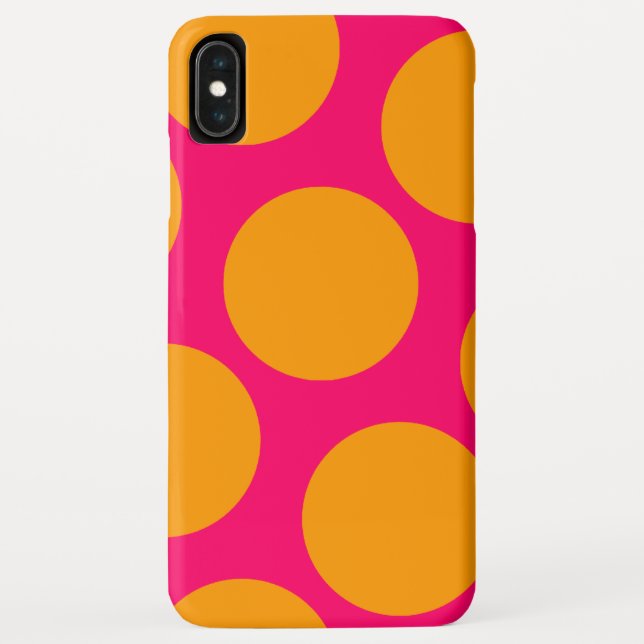 Orange Polka Dot Case-Mate Case (Back)