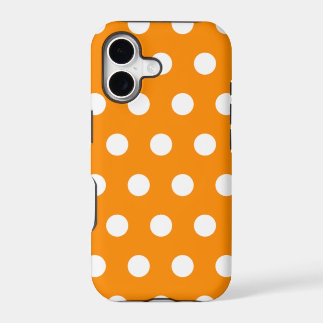 Orange Polka Dot iPhone 5 Case (Back)