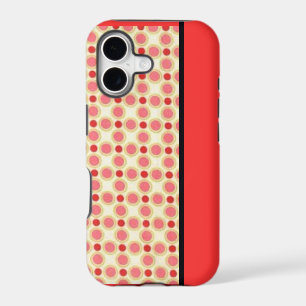 Orange Polka Dot iPhone Case