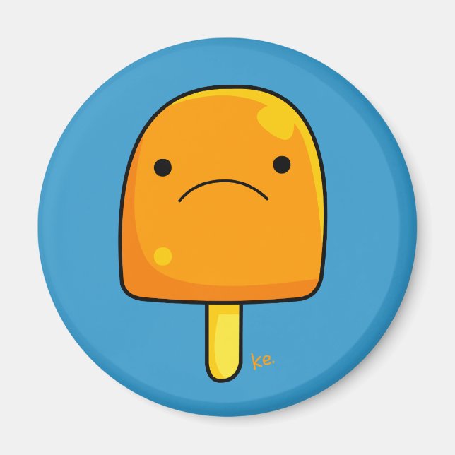 Orange Pop Magnet (Front)