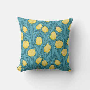 Orange Poppies Cushion