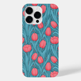 Orange Poppies iPhone 14 Pro Max Case