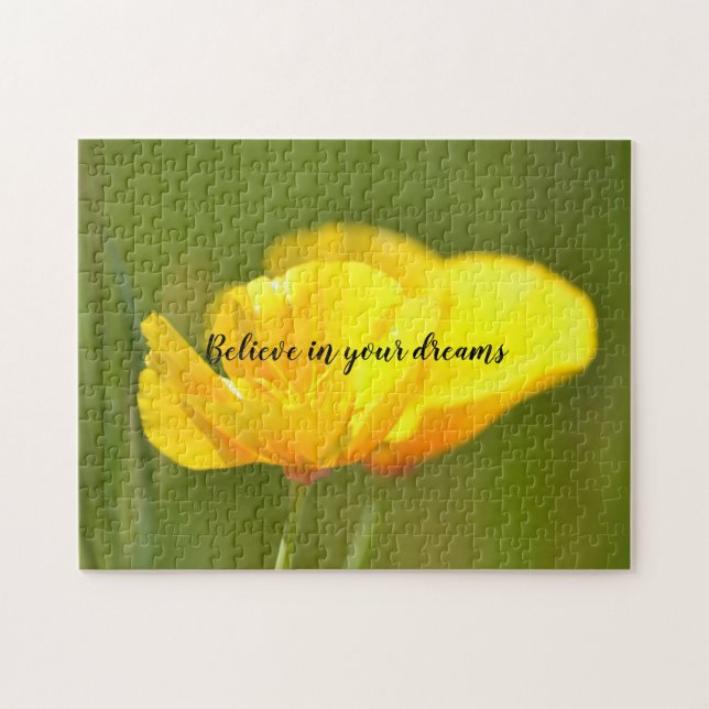 Orange Poppies Jigsaw Puzzle (Horizontal)