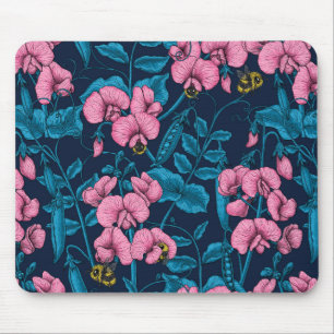 Orange Poppies Mouse Pad
