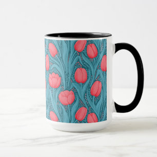 Orange Poppies Mug