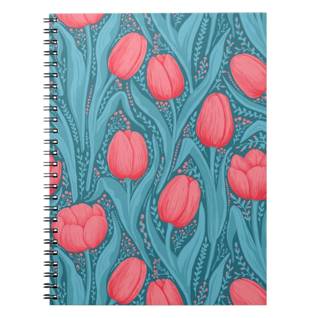 Orange Poppies Notebook (Front)